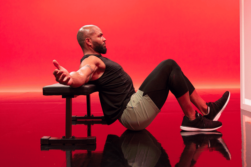 Animated gif featuring some of Tonal members