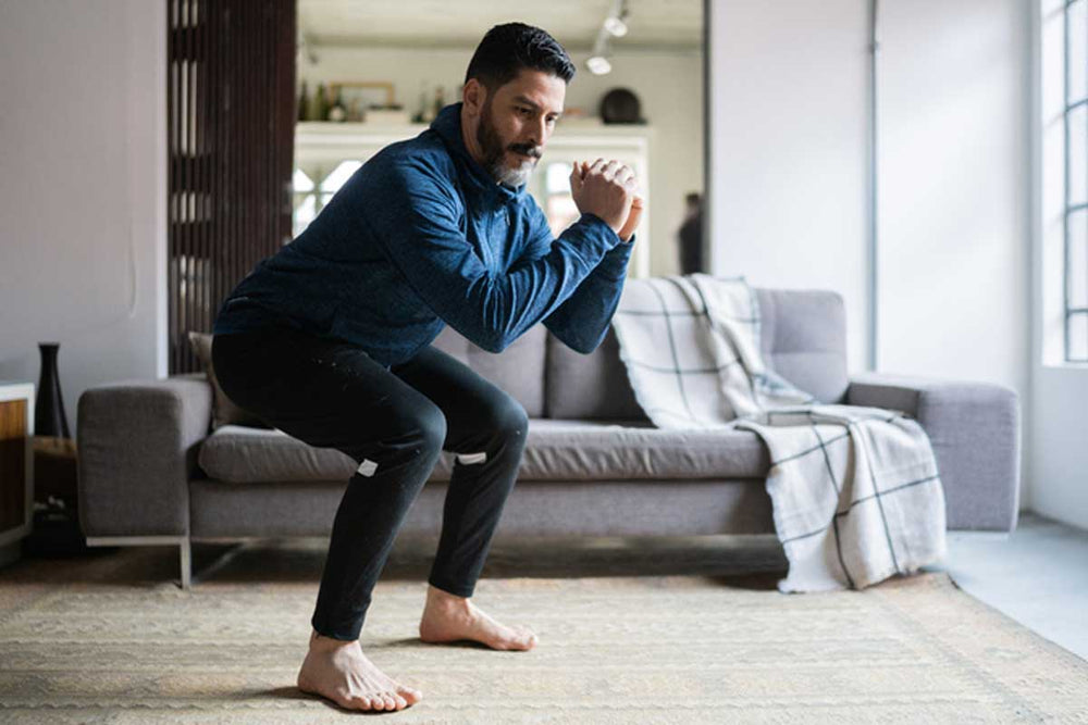 warming up for exercising in cold weather