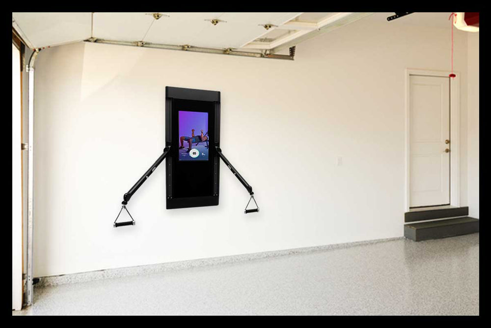 Tonal in a garage home gym
