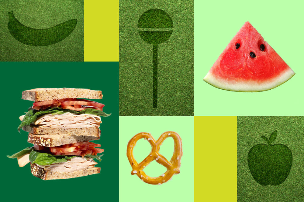 Snacks golf professionals pack for the course