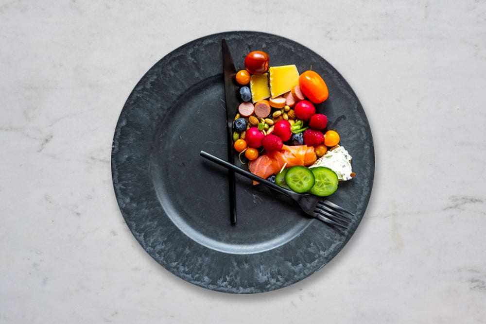 Plate partially filled with food. Does Intermittent Fasting Work for Weight Loss?