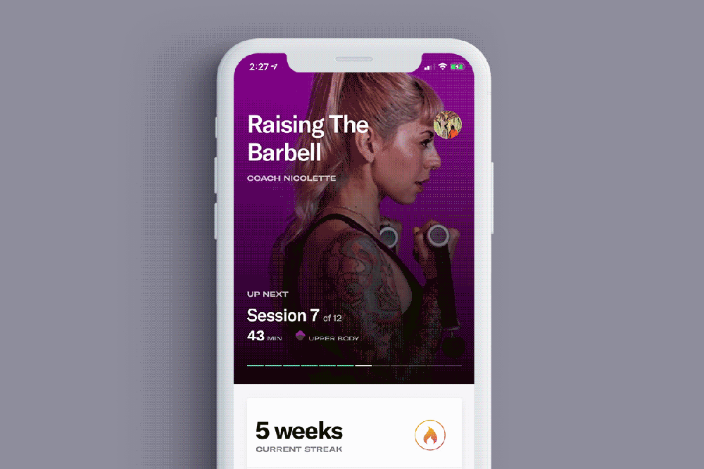 Tonal App The Tonal Mobile App, Redesigned