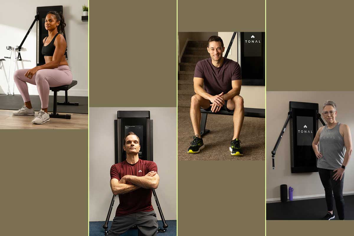 Tonal Models Tonal Empowers These Athletes to Level Up, Every Day
