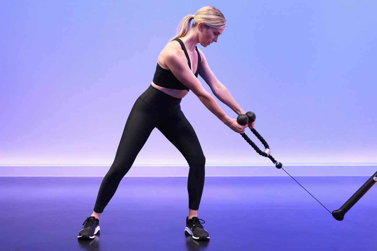 High-intensity resistance training on Tonal