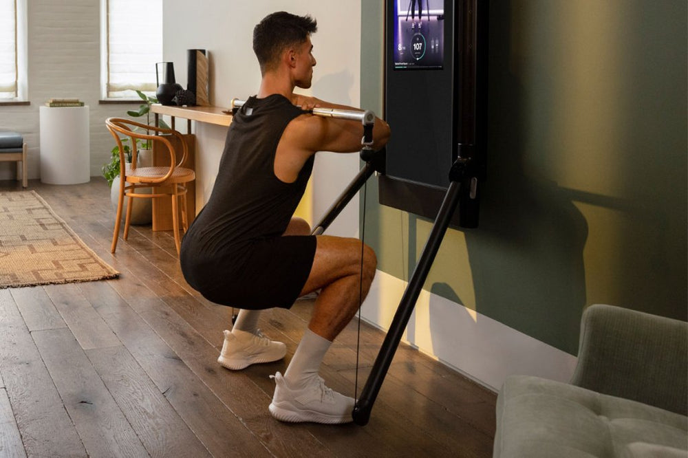 Squat progression on Tonal