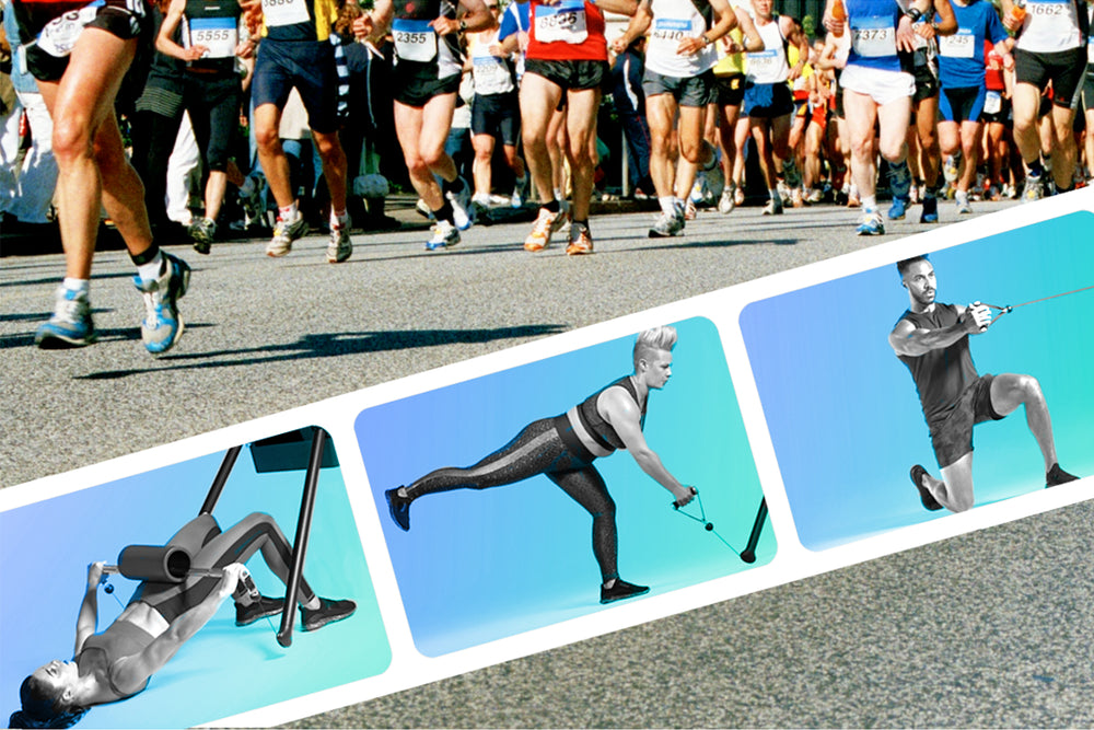 An image demonstrating the strength training for distance runners