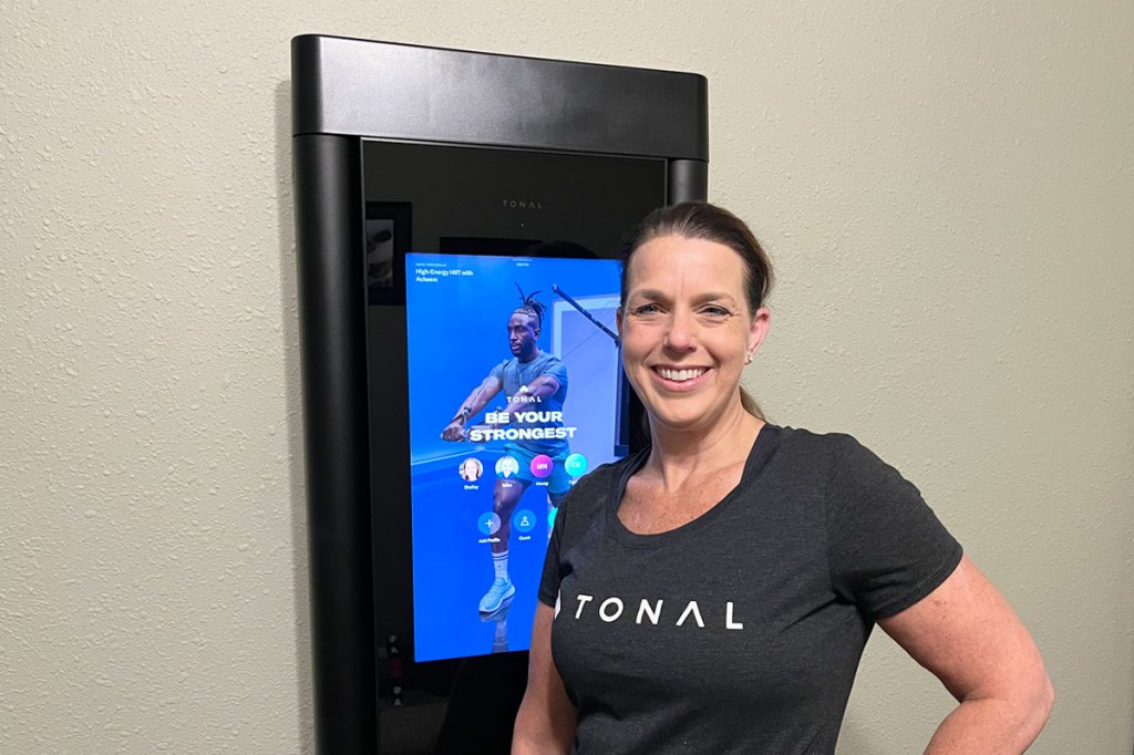 Tonal Models Tonal Helped Me Lose 92 Pounds—and Gave Me My Life Back