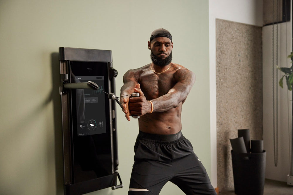 LeBron James.  Powered by Tonal.