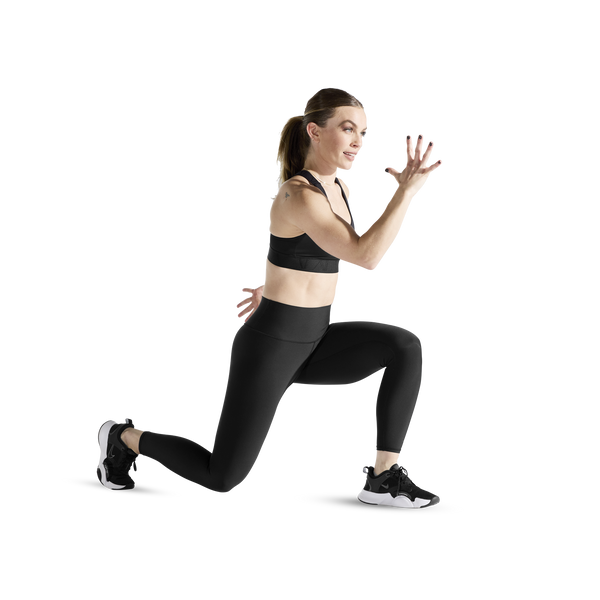 Alternating Reverse Lunge to Knee Drive