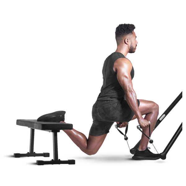Tonal Machine Bench Bulgarian Split Squat – Tonal