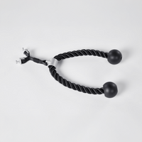 Double cable rope attachment
