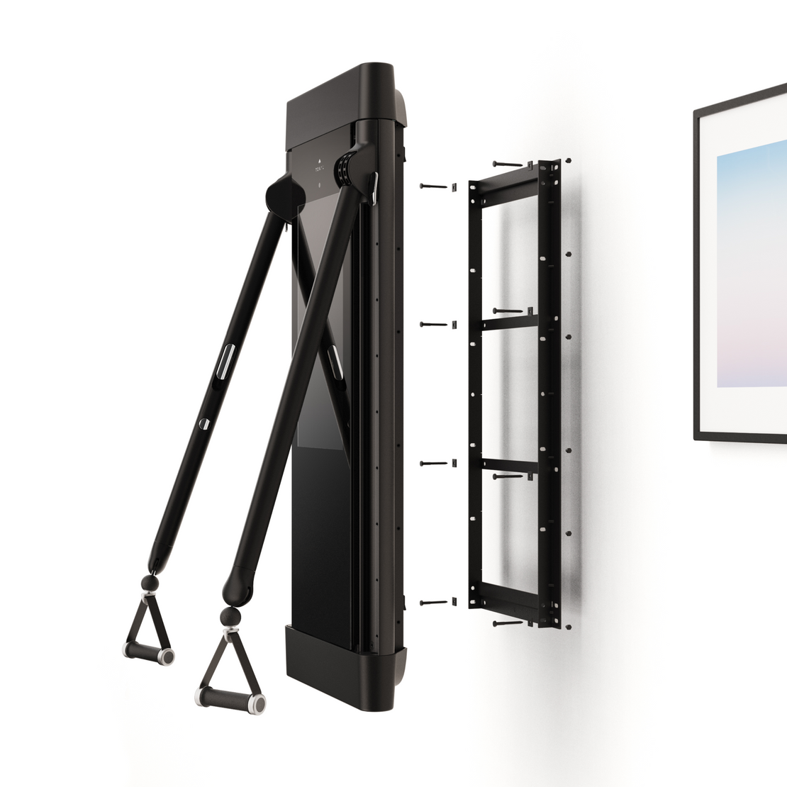 Wall mounting bracket visualization