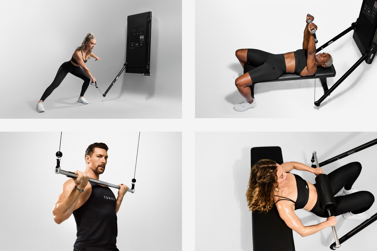 Tonal Machine Examples Try Tonal's Full-Body Pilates Workouts