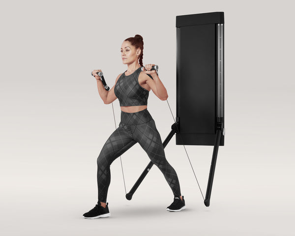 Tonal Coach performing Incline Chest Press