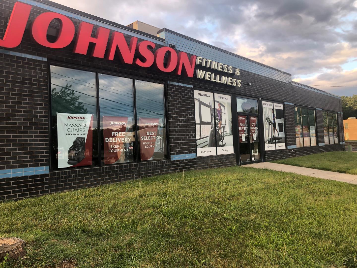 Johnson Fitness storefront