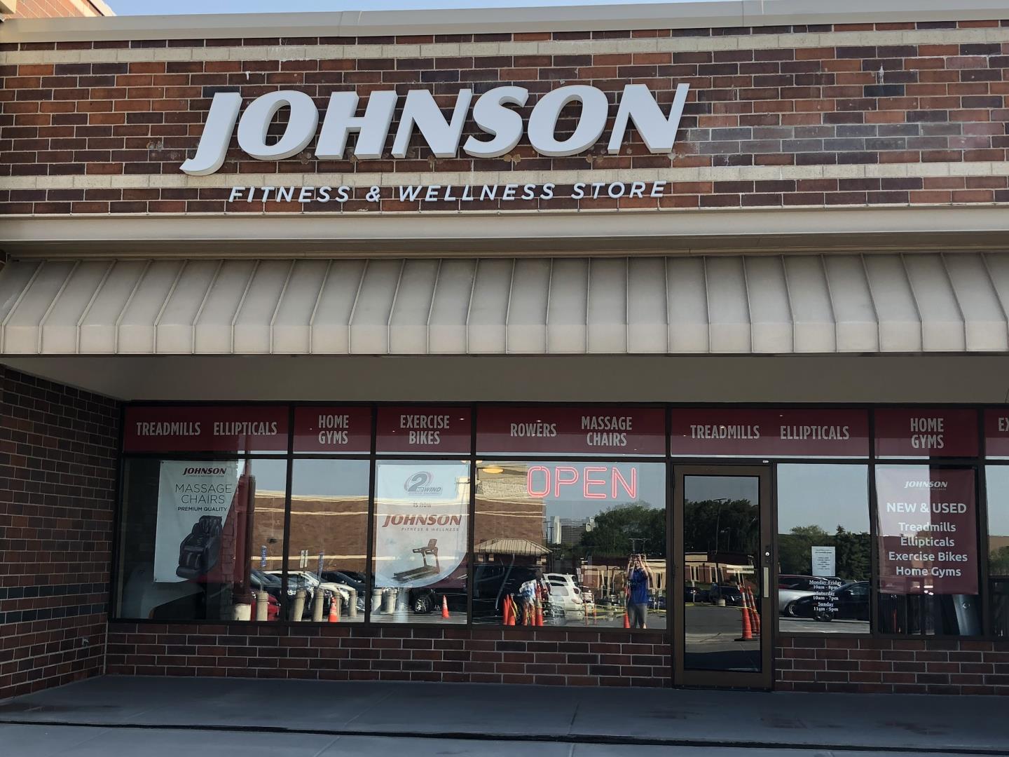 Johnson Fitness storefront