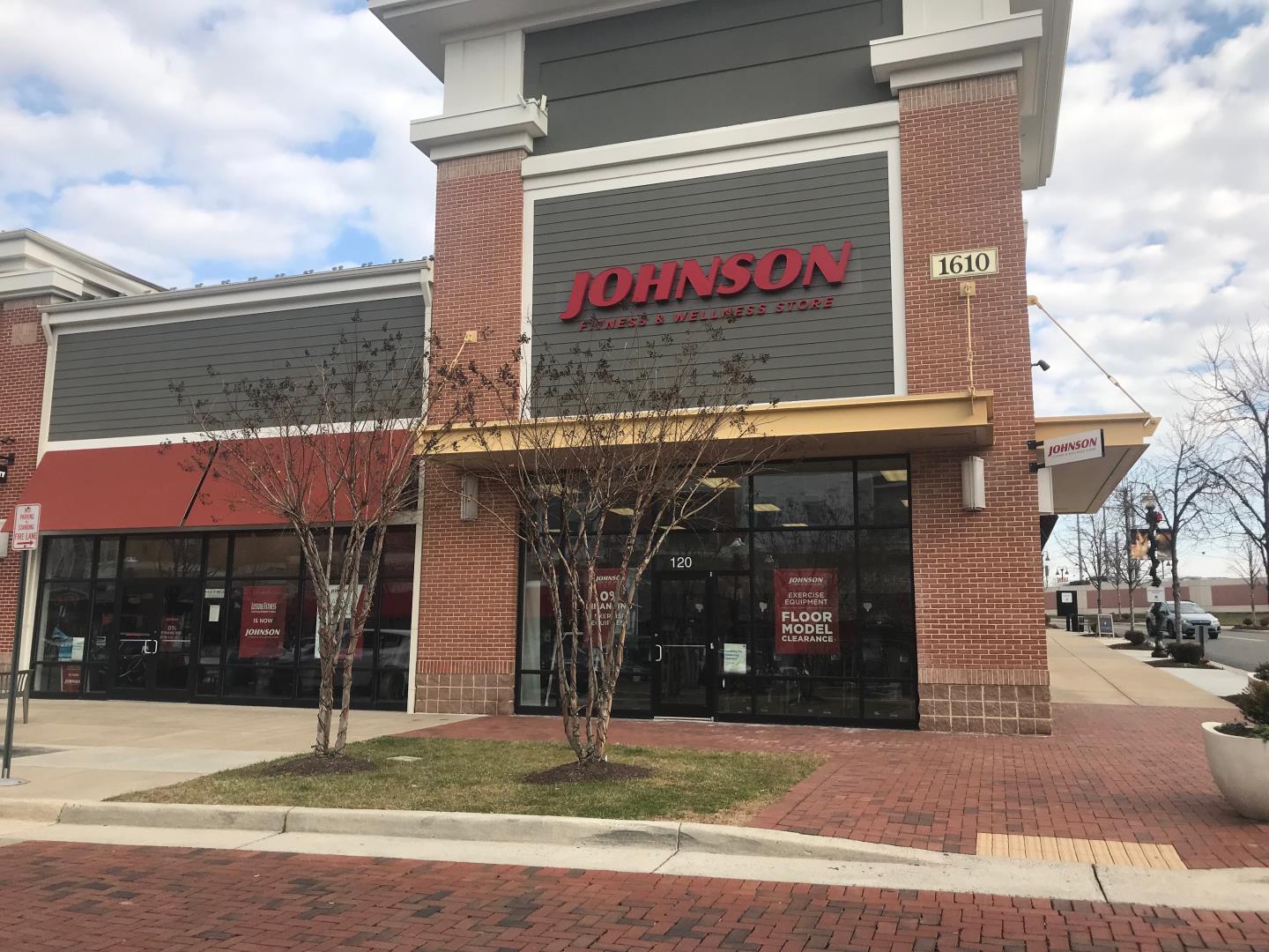 Johnson Fitness storefront