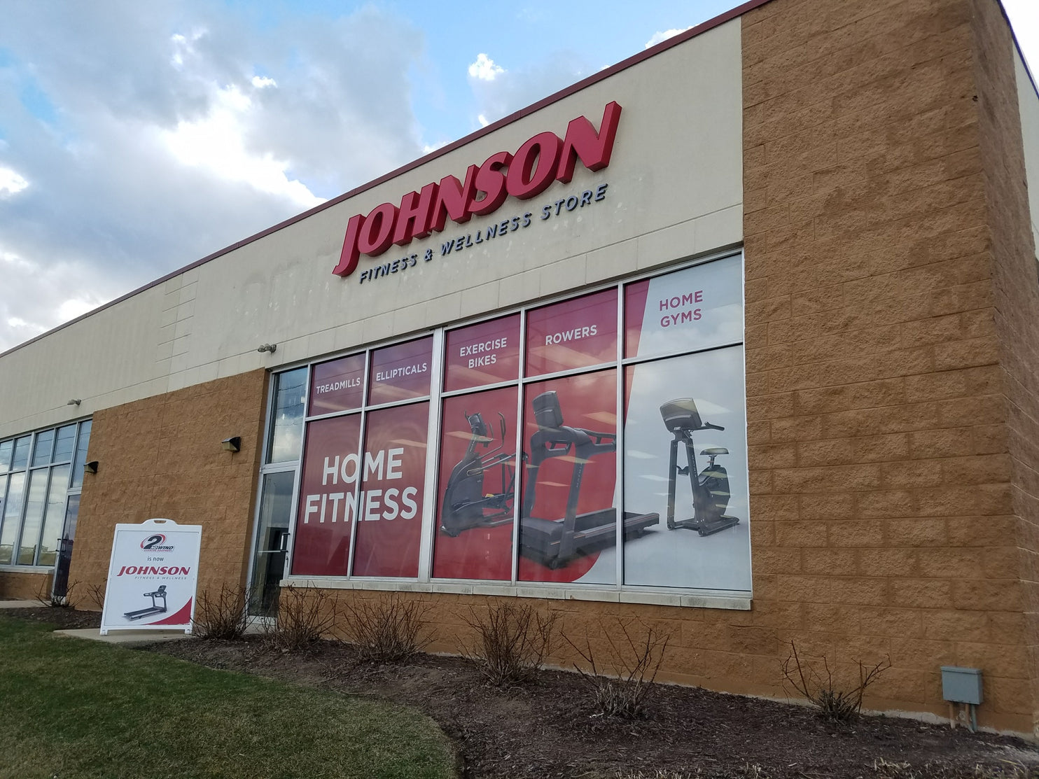 Johnson Fitness storefront