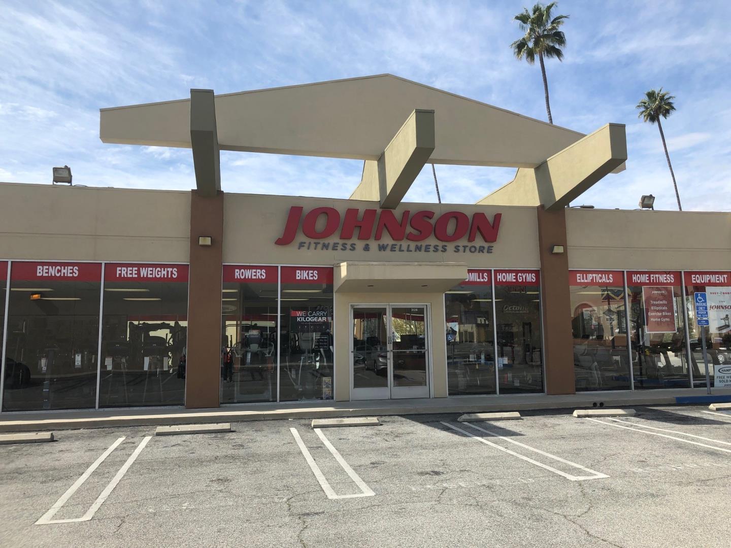 Johnson Fitness storefront