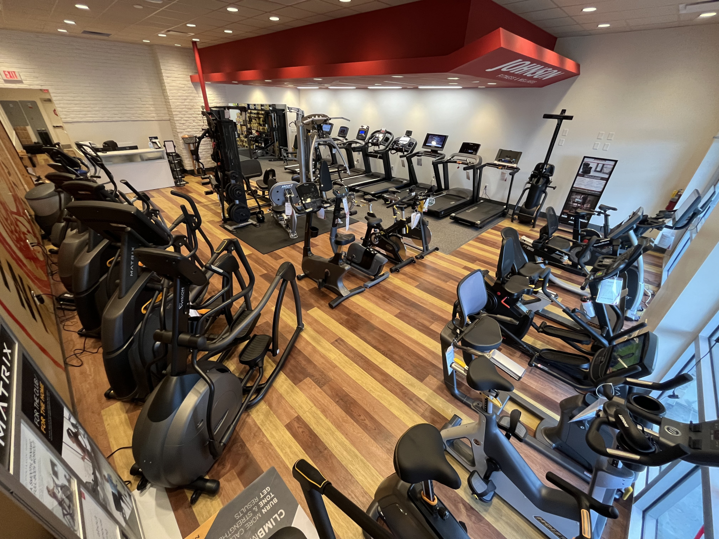 Johnson Fitness showroom