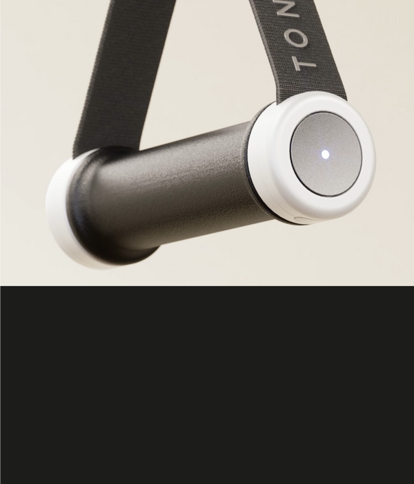 Close-up on Tonal smart handle