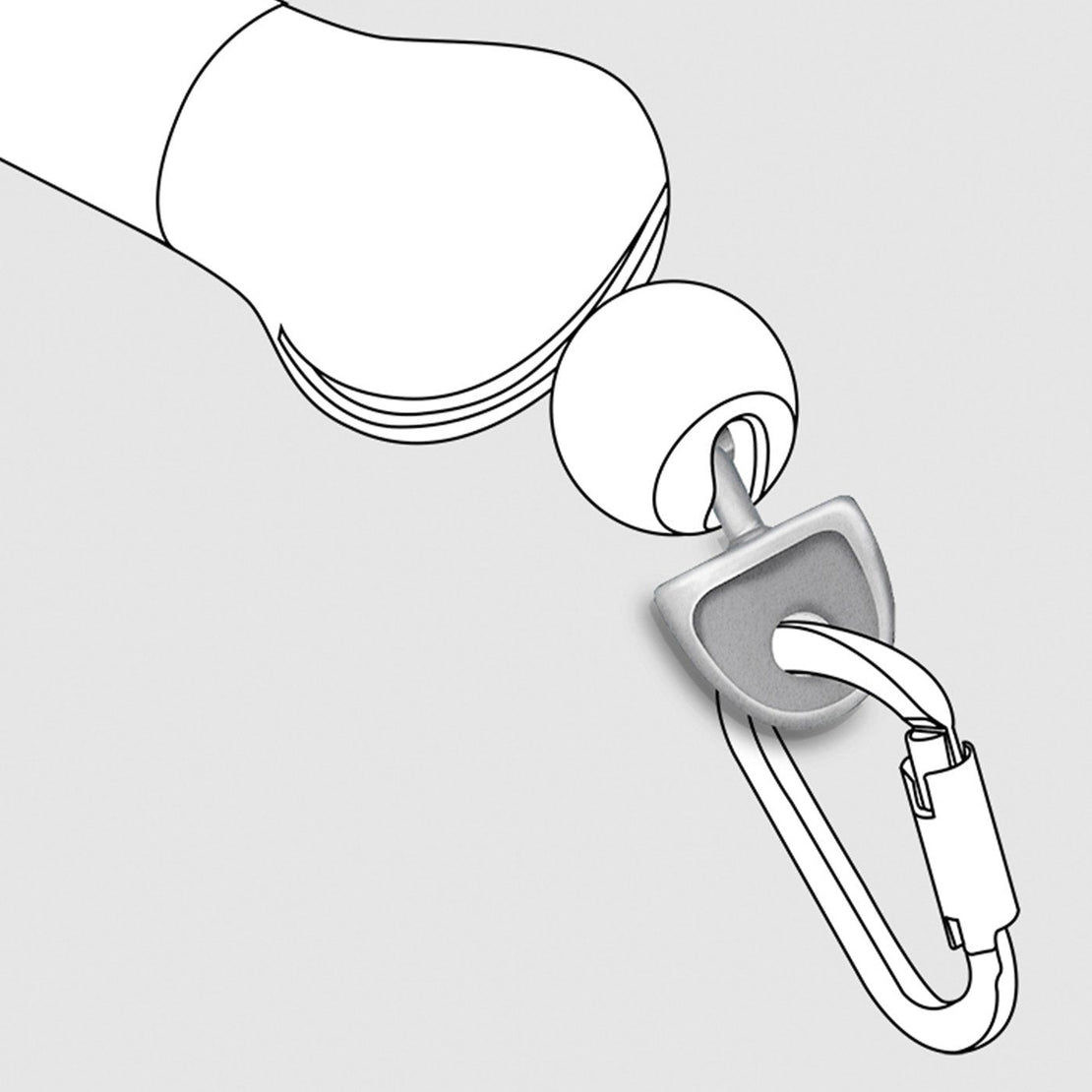 Ciplatli Tonal Tonal T-Locks (4 Pack) | Easily Swap and Secure Accessories