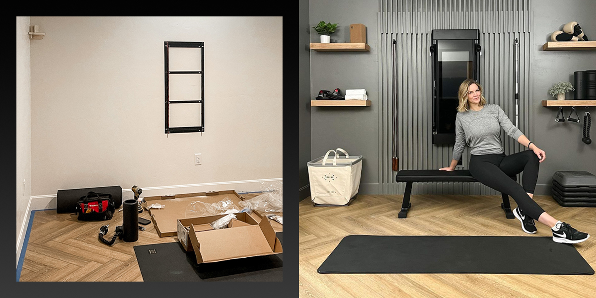 Home gym room online design