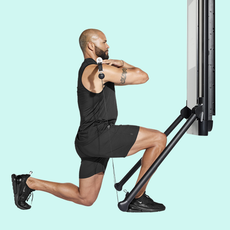 Exercise machine all online in one