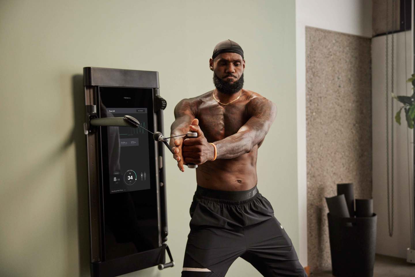 LeBron James on Tonal