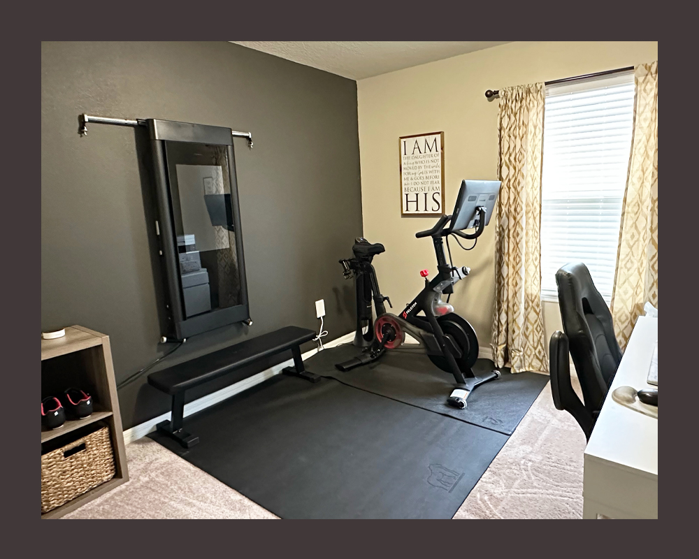 Home office 2024 gym ideas