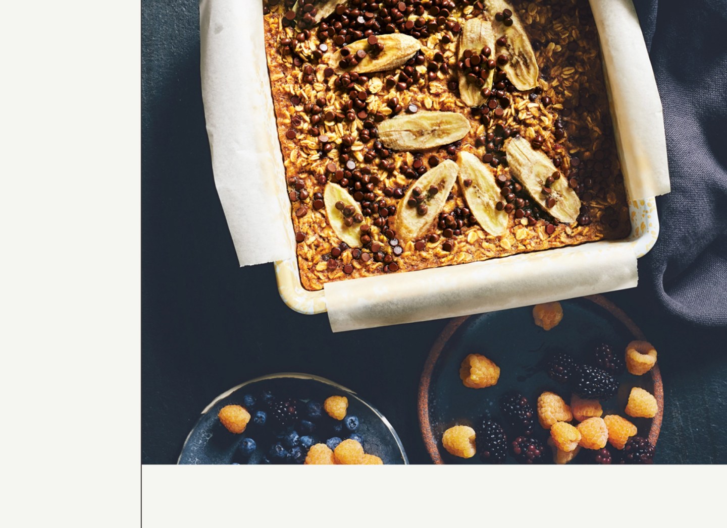 Miso-Tahini Baked Oatmeal healthy recipe