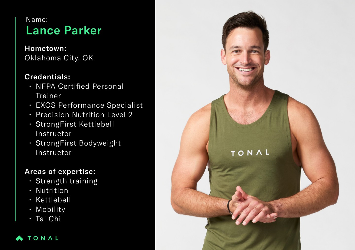 Lance Parker credentials 