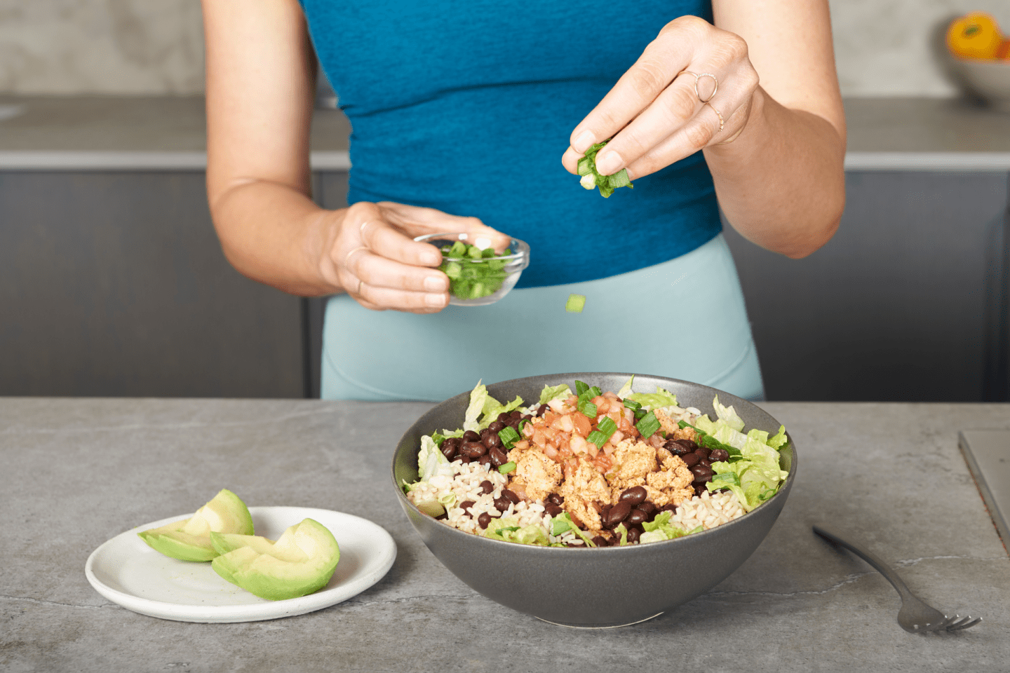 Taco bowl recipe