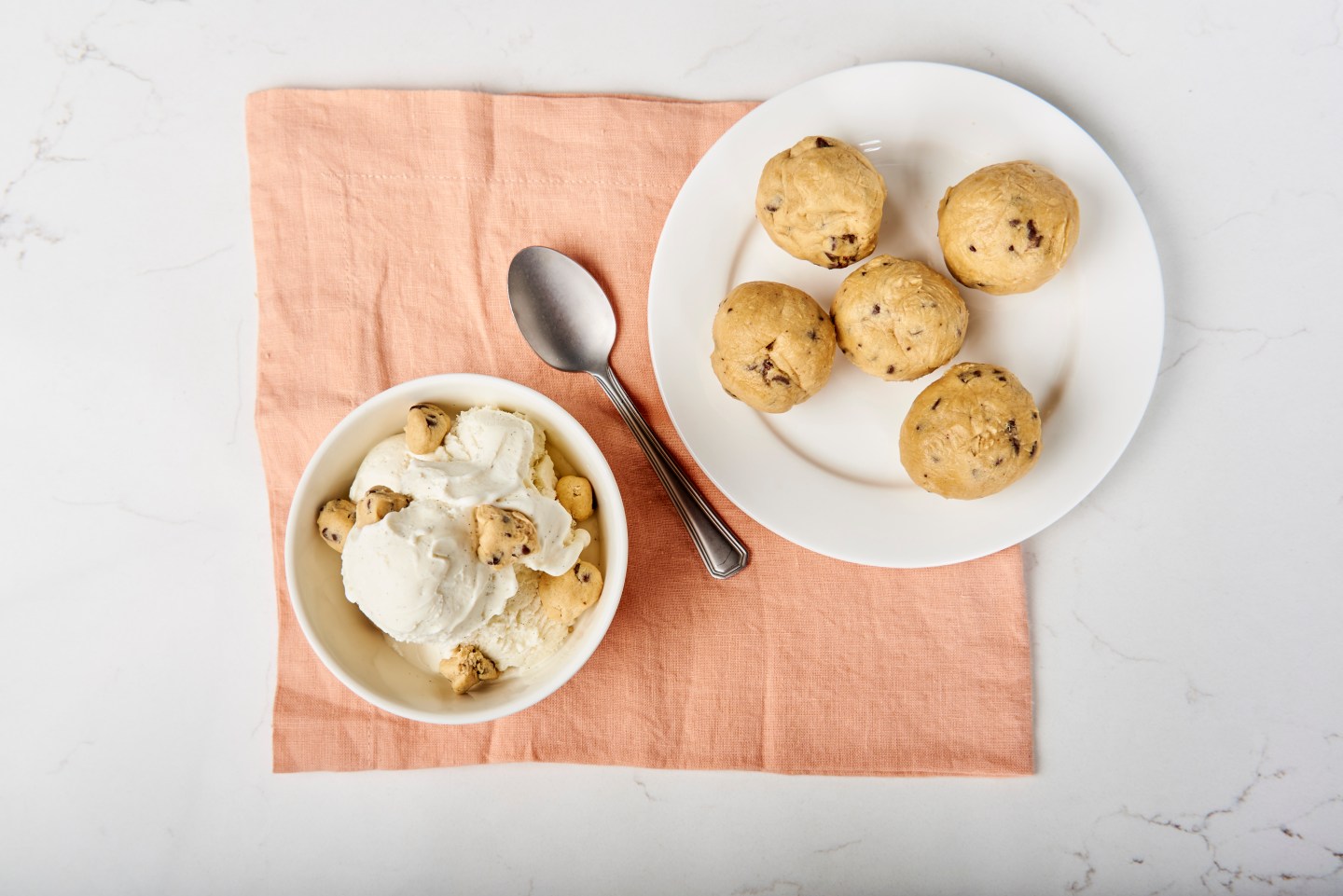 Chickpea Cookie Dough Frozen Yogurt